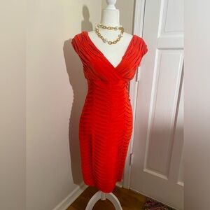 Elegant Orange Dress